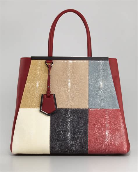 fendi 2jours large tote bag|fendi double f bag.